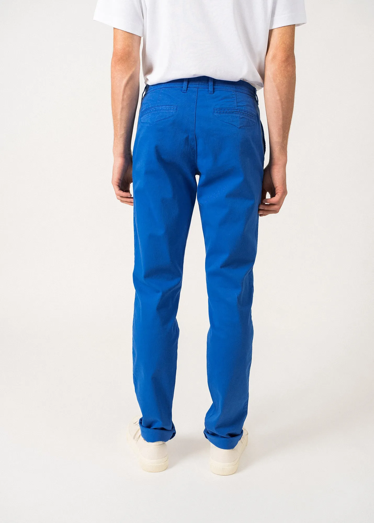 Pantalon chino Voile Et - en coton (MER)