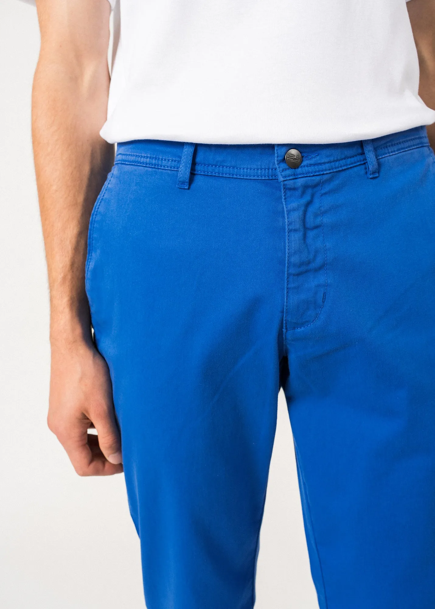 Pantalon chino Voile Et - en coton (MER)