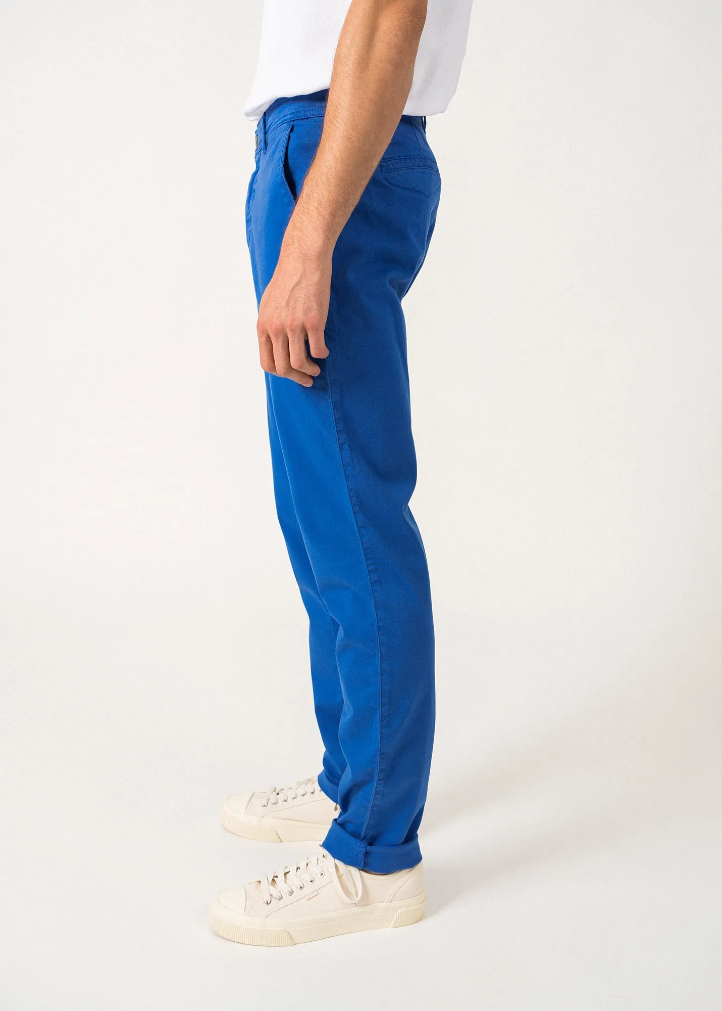Pantalon chino Voile Et - en coton (MER)
