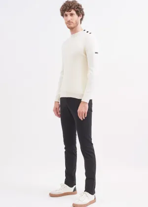 Pantalon chino Voile Hiver - en coton (NOIR)