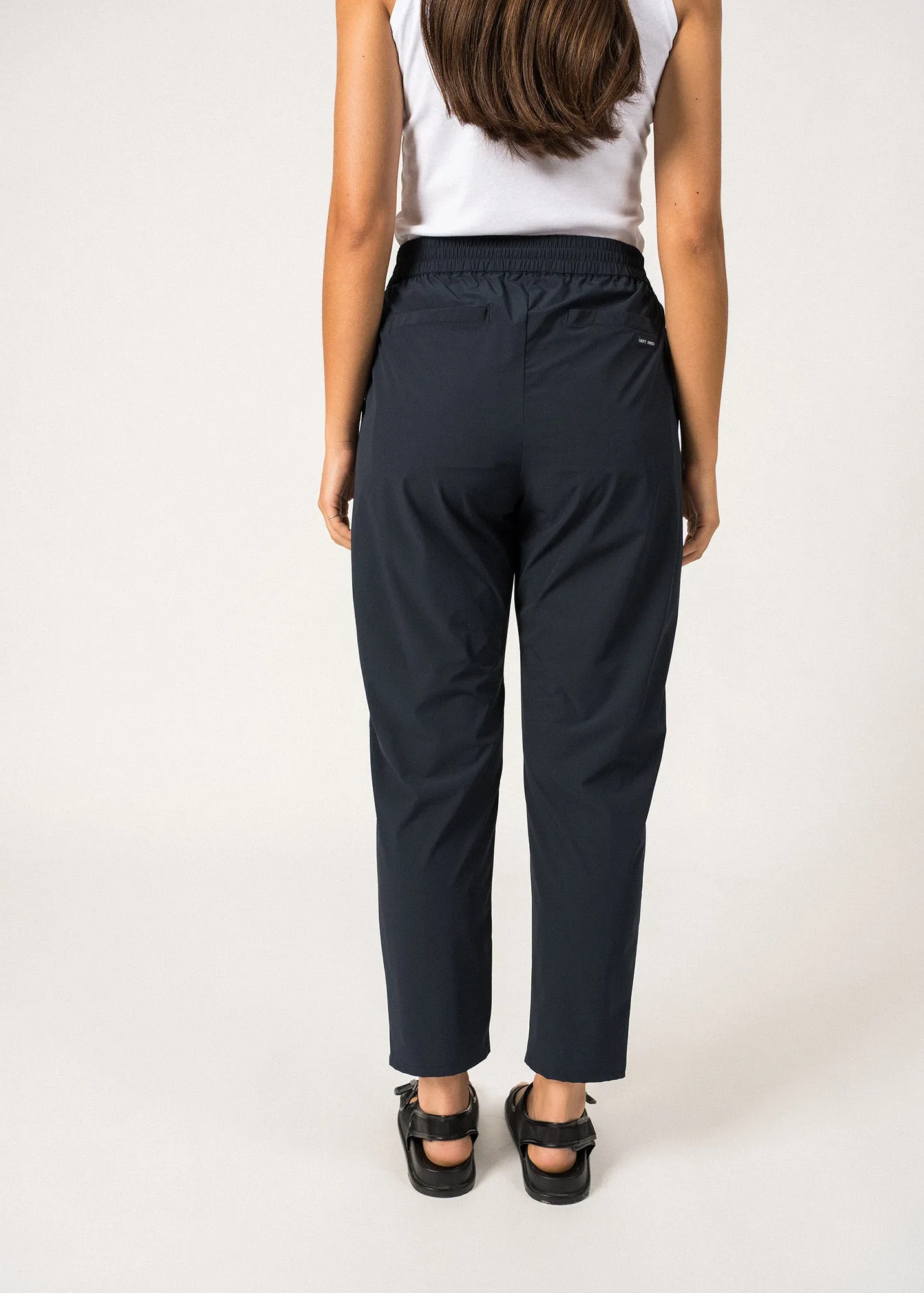 Pantalon droit Dborah - en polyamide (MARINE)