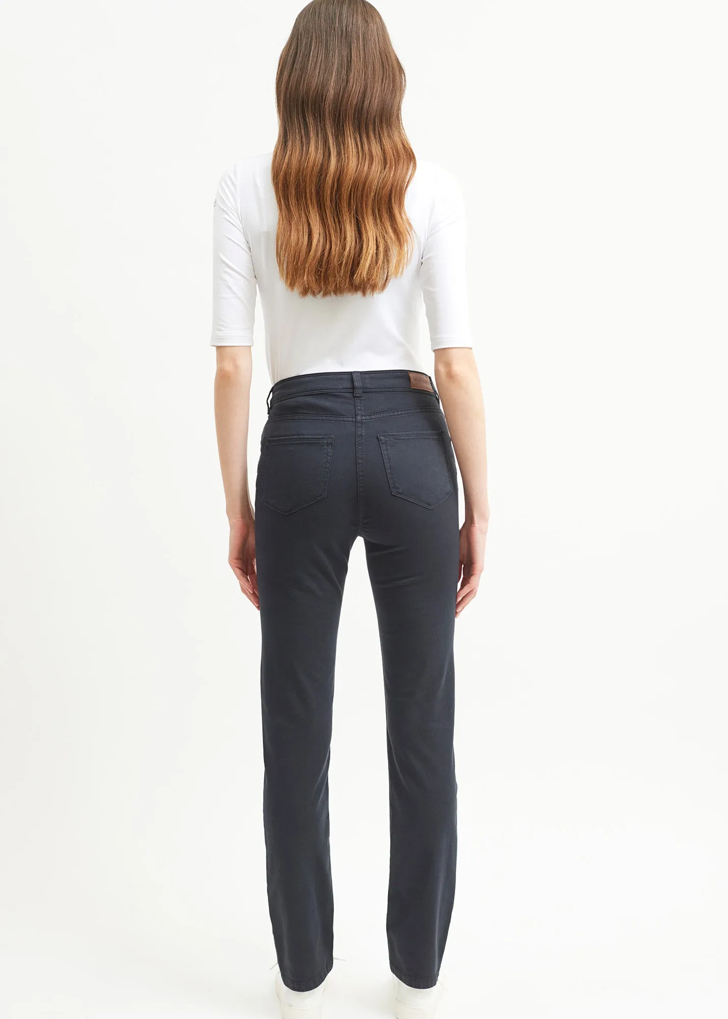 Pantalon Mimosa - en coton (NAVY)
