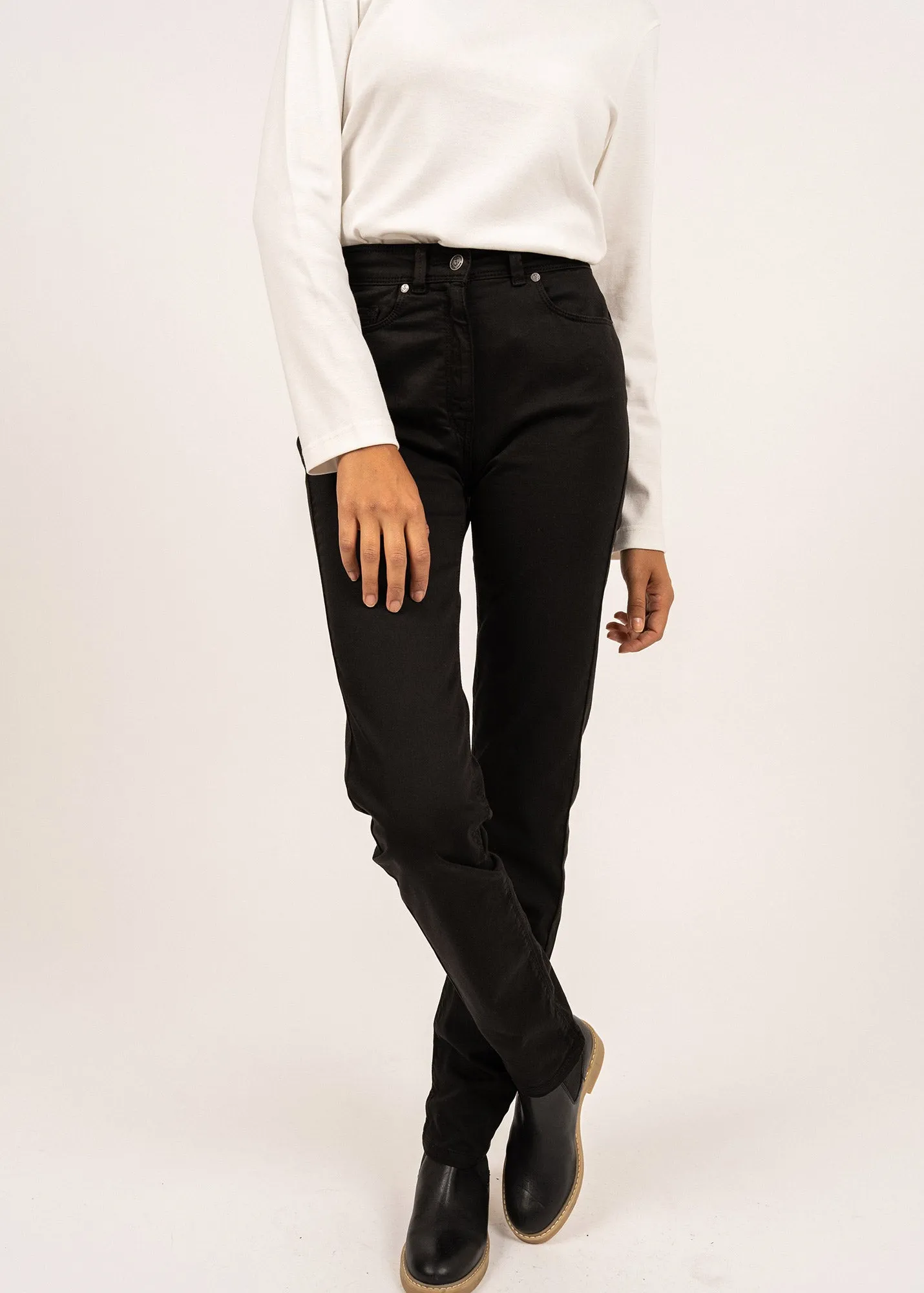 Pantalon Mimosa - en coton (NOIR)