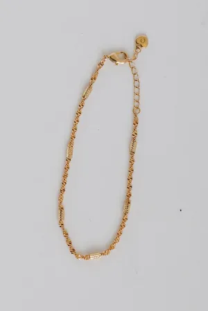 Penelope Gold Chain Bracelet