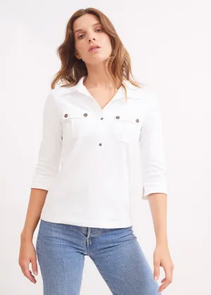Polo Olron - en coton (BLANC)