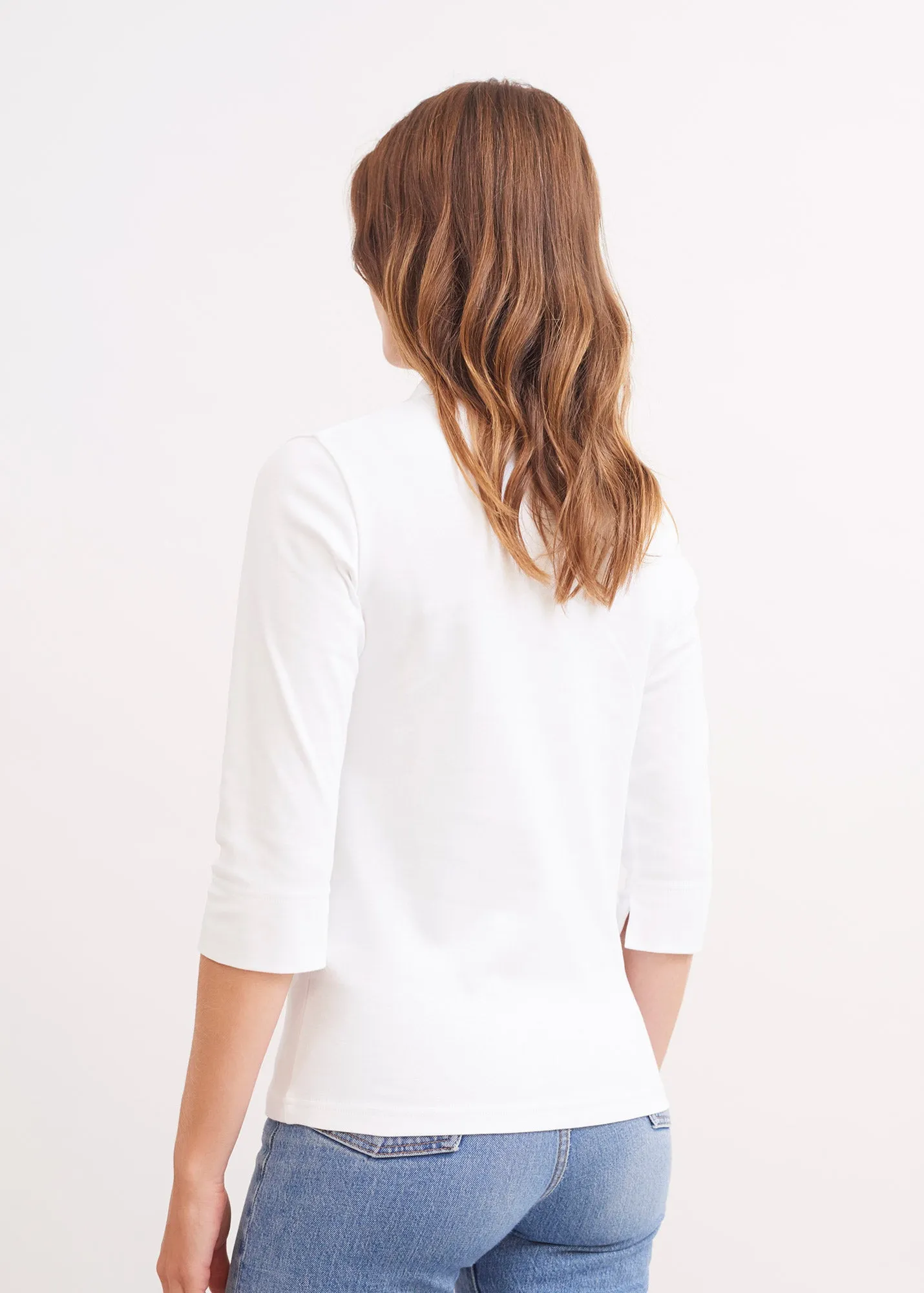 Polo Olron - en coton (BLANC)