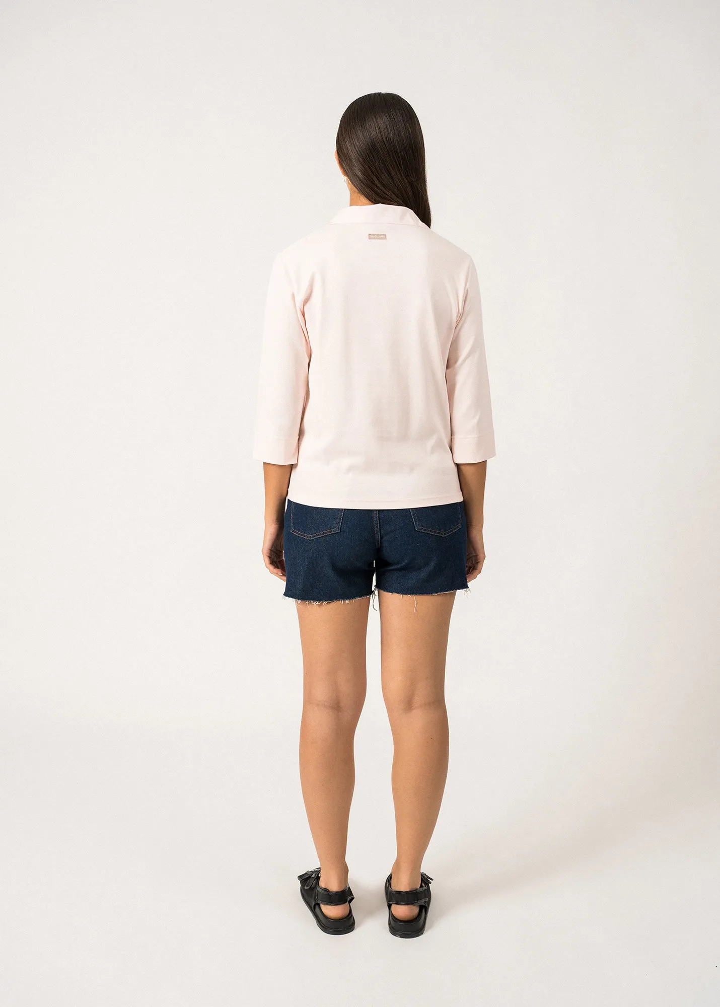 Polo Olron - en coton (POUDRE)