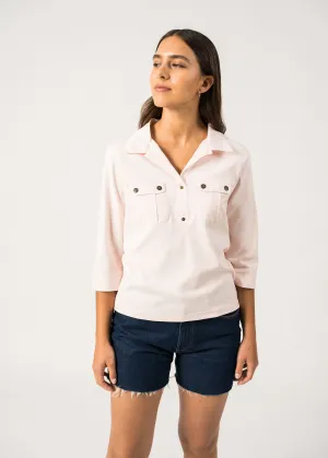 Polo Olron - en coton (POUDRE)