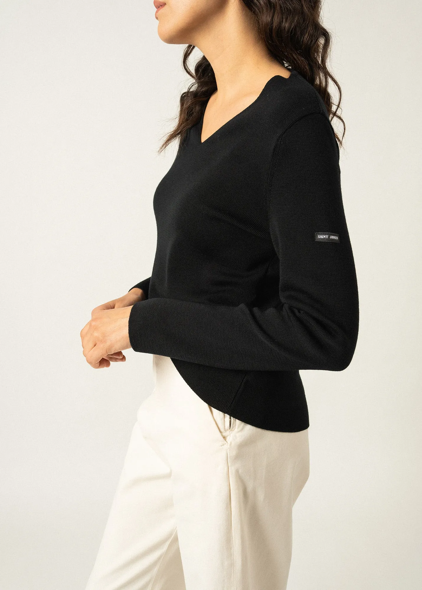 Pull Brhat - en laine (NOIR)