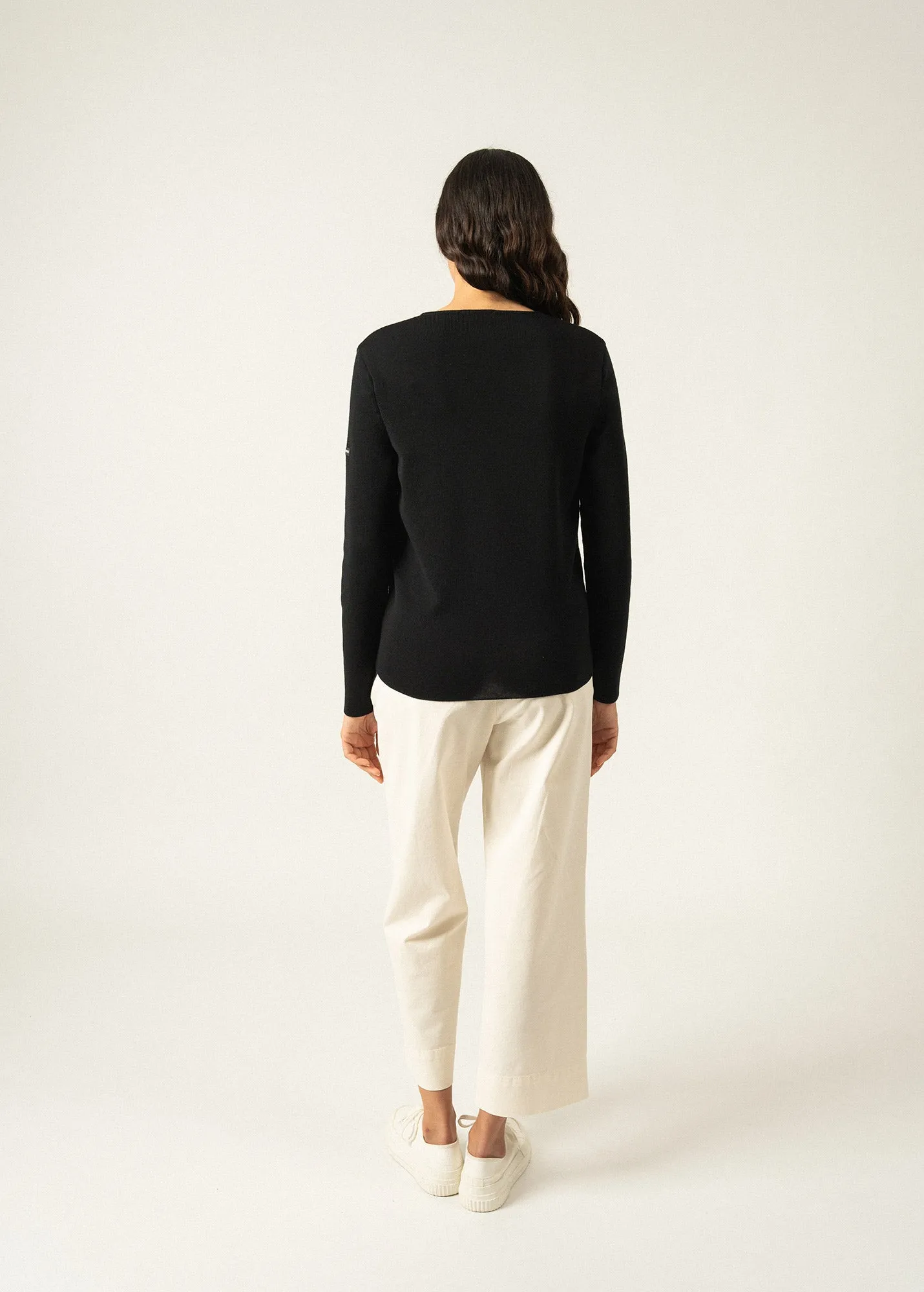 Pull Brhat - en laine (NOIR)