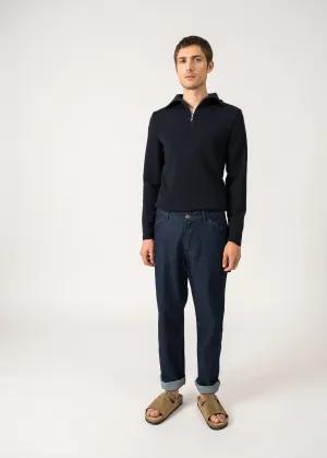 Pull camionneur Passerelle - en laine (NAVY)