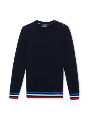 Pull marin Brganon - SAINT JAMES x Elyse (NAVY)