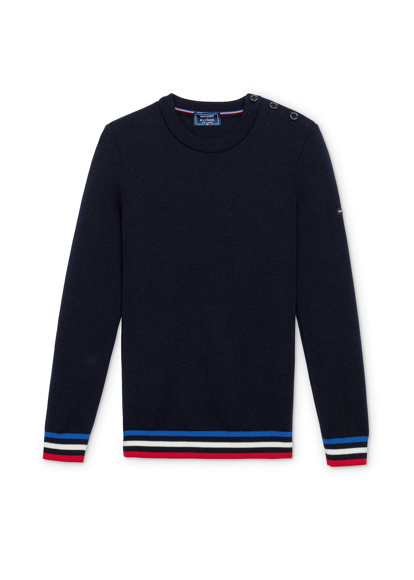 Pull marin Brganon - SAINT JAMES x Elyse (NAVY)