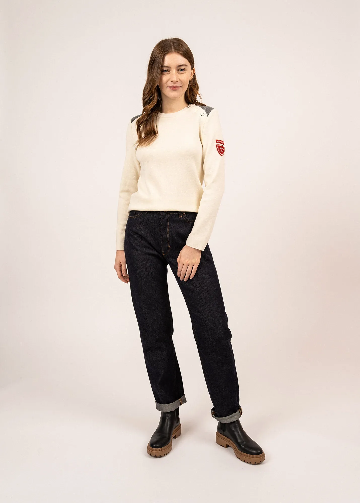 Pull marin Combe Arpin - SAINT JAMES x ARPIN (ECUME)