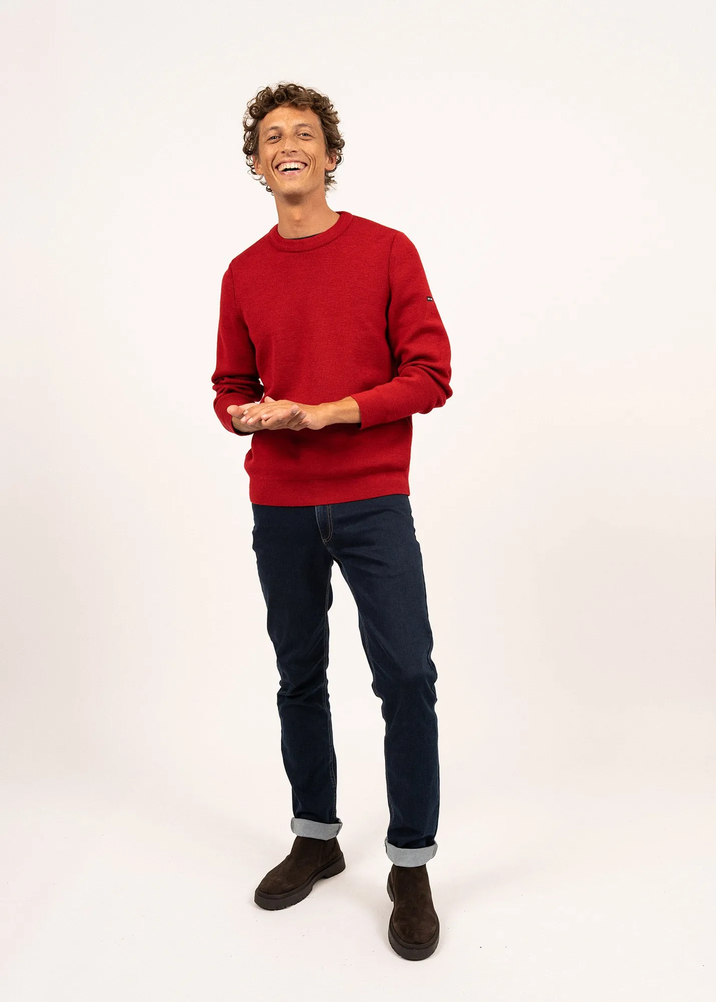 Pull marin Locronan - en laine (MEDOC)
