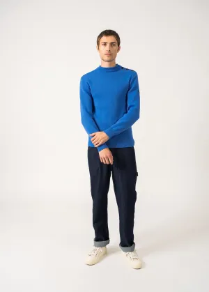 Pull marin uni Matelot - coupe ajuste (MER)