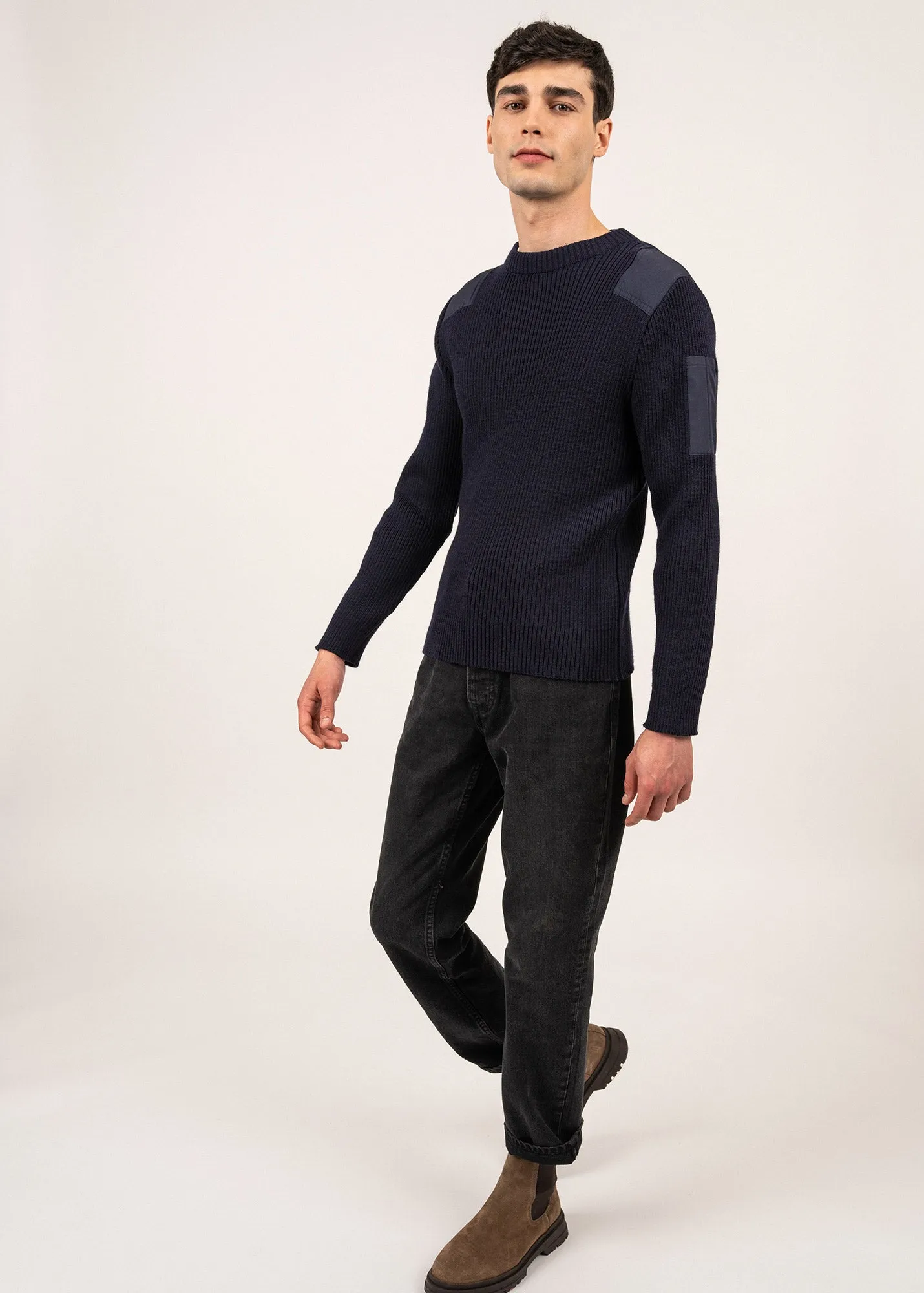 Pull militaire Condor - en laine (MARINE)