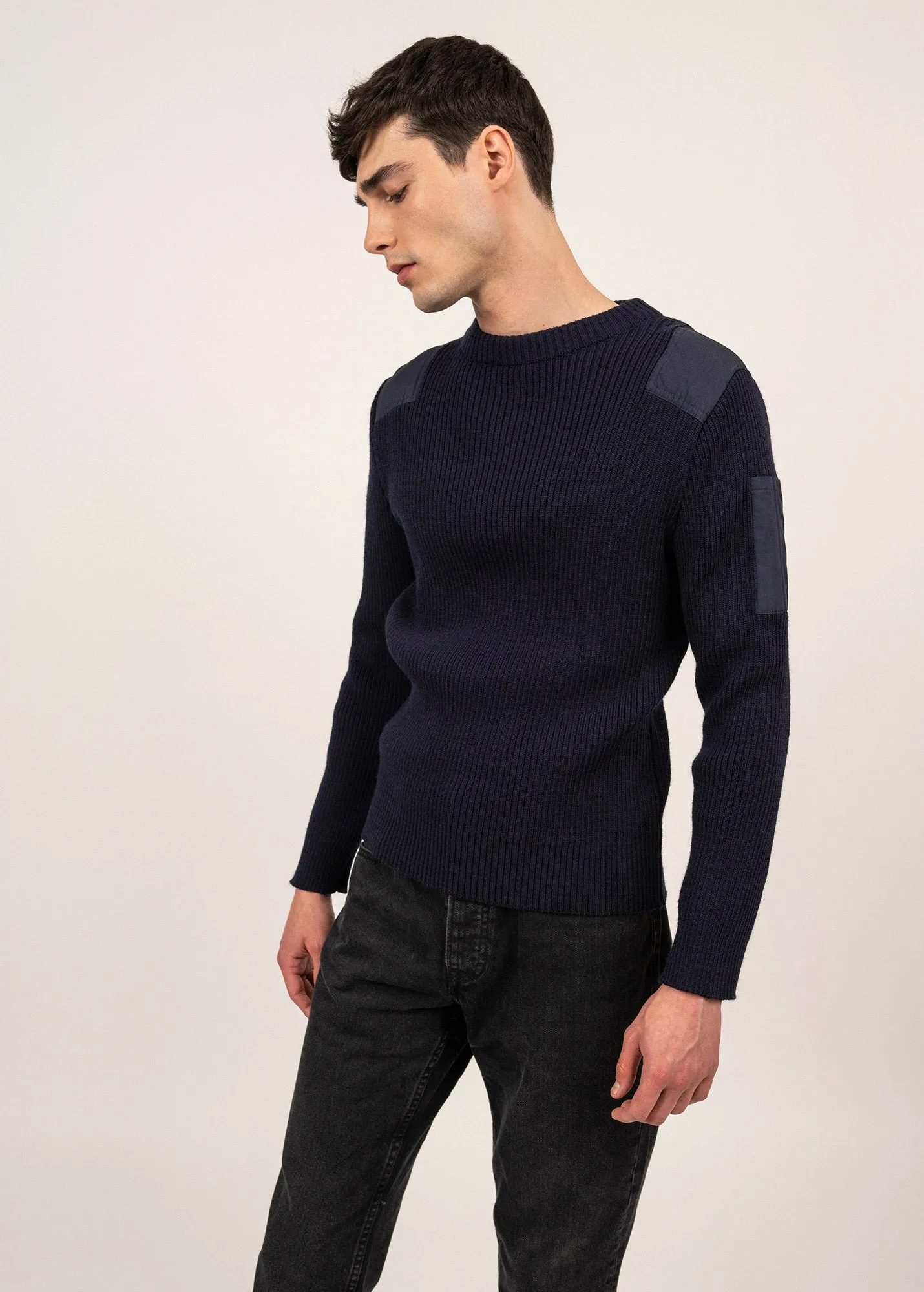 Pull militaire Condor - en laine (MARINE)