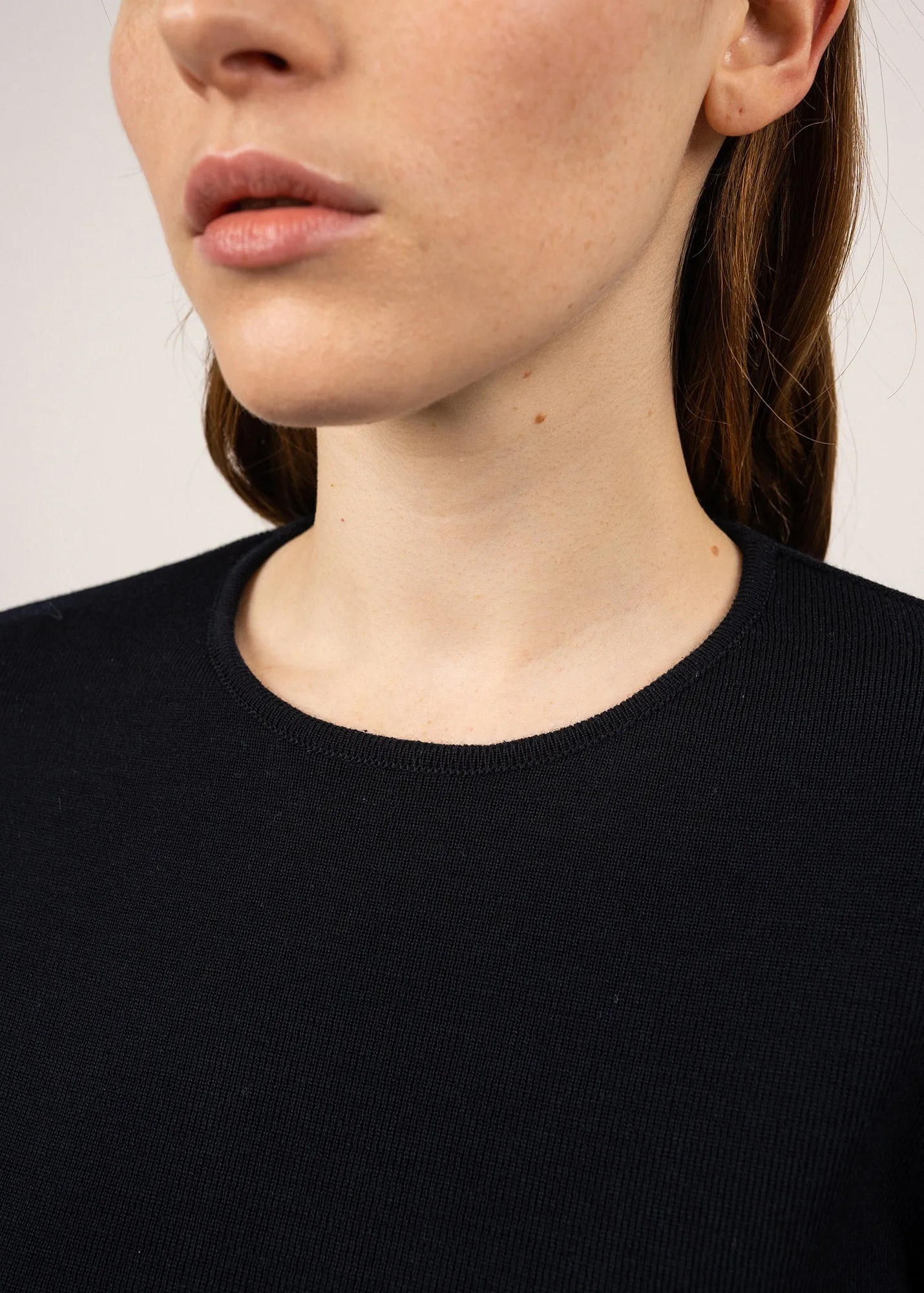 Pull Molne - en laine mrinos (NAVY)