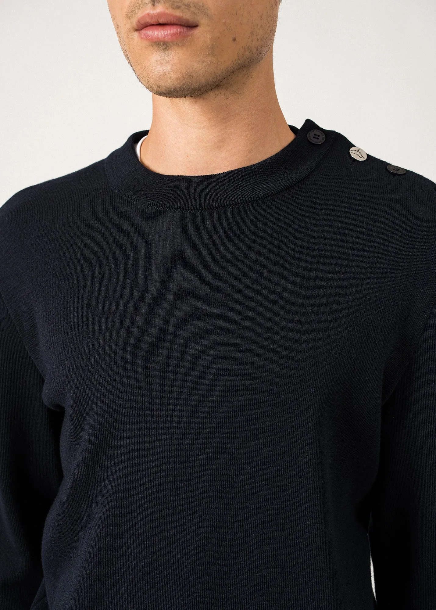 Pull Mondivision EPIC - SAINT JAMES x le Mont Saint-Michel (NAVY/MULTICO)