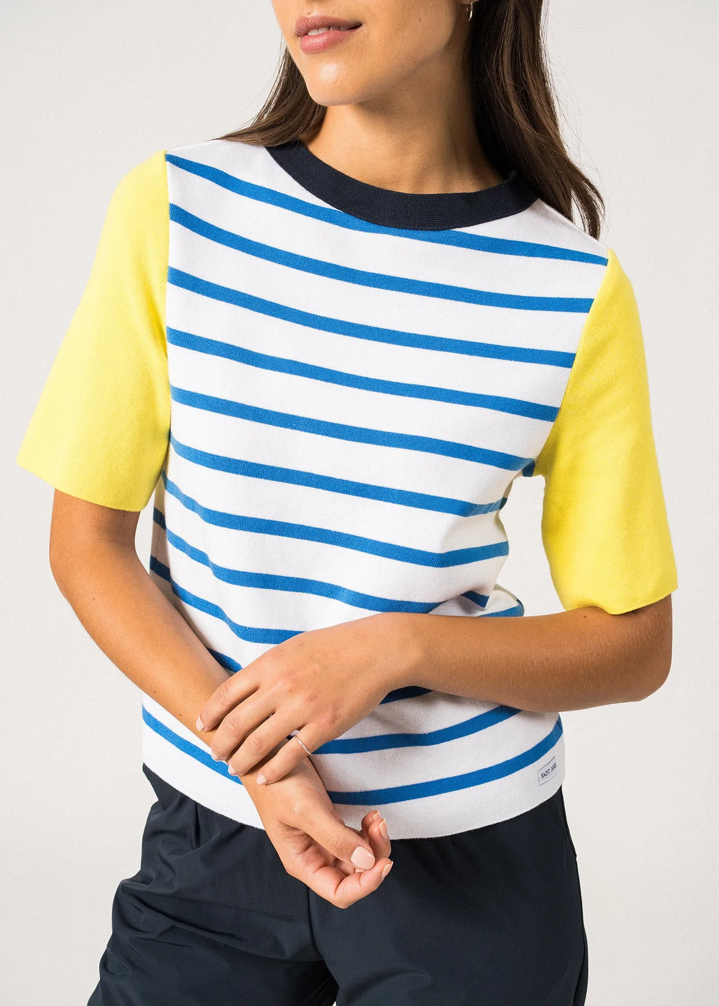 Pull ray Valensol - en coton (CAP GRAPHIC)
