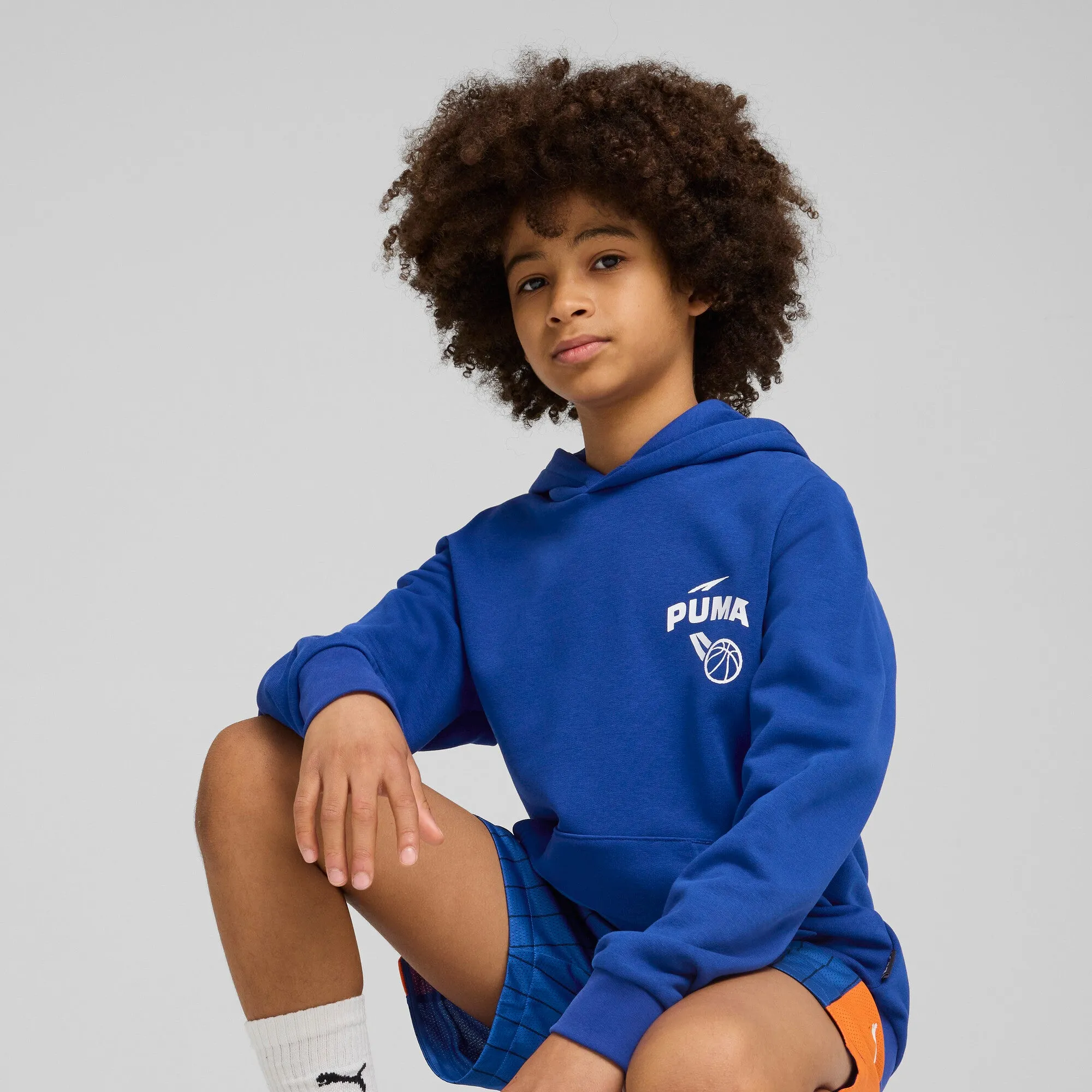 PUMA Big Kids' Posterize Basketball Hoodie