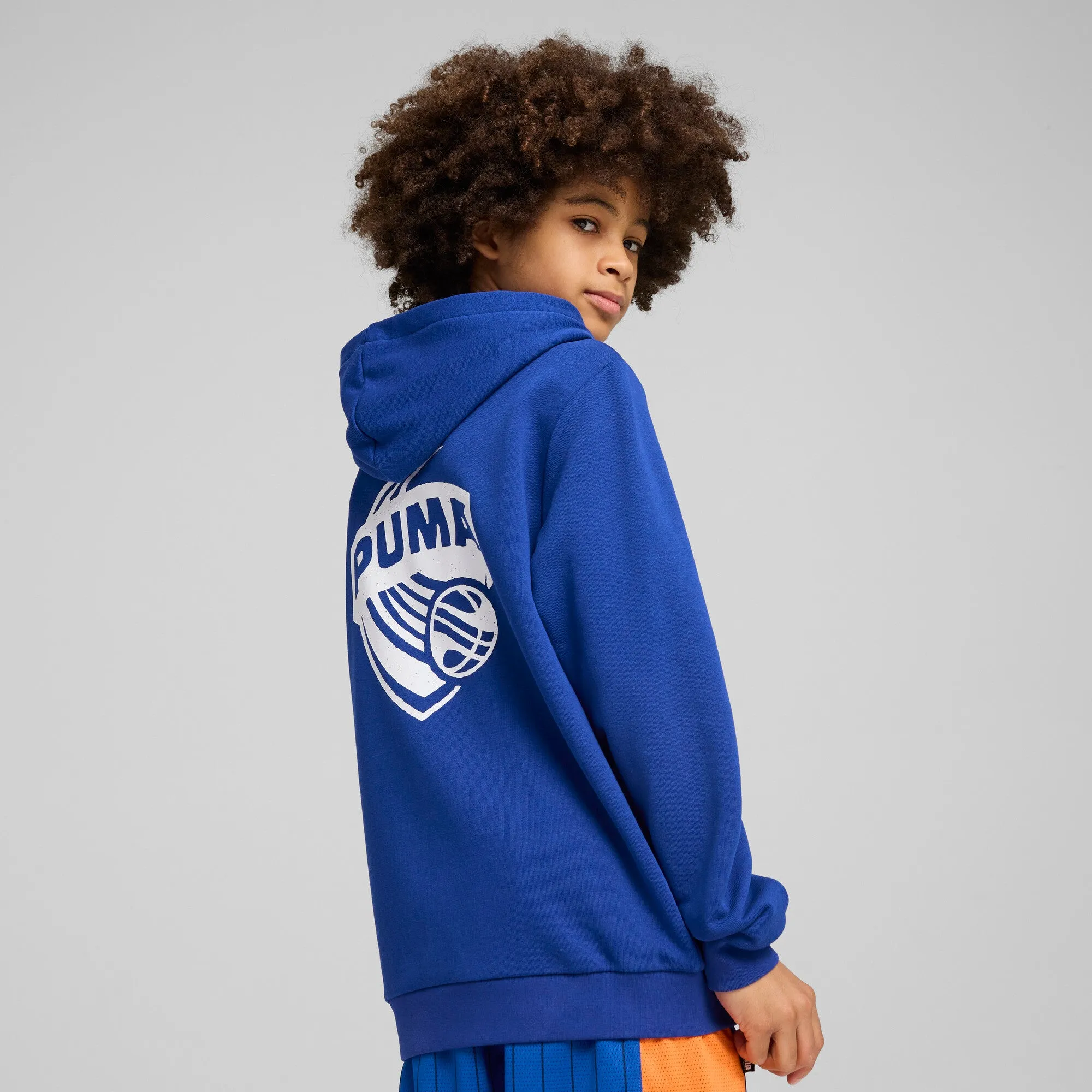 PUMA Big Kids' Posterize Basketball Hoodie