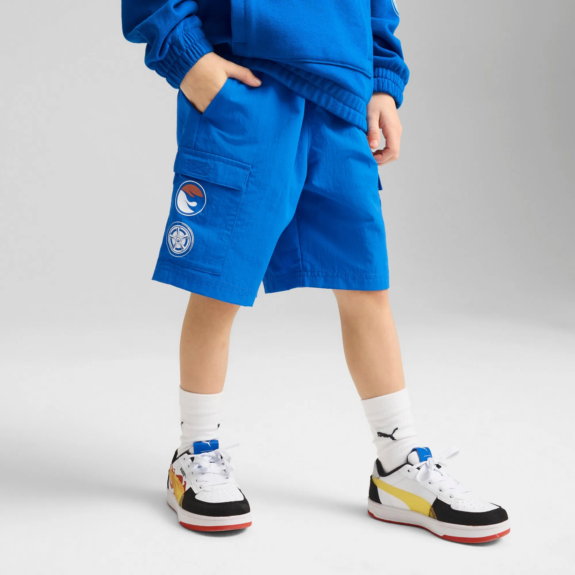 PUMA Little Kids Boys' x HOT WHEELS Shorts