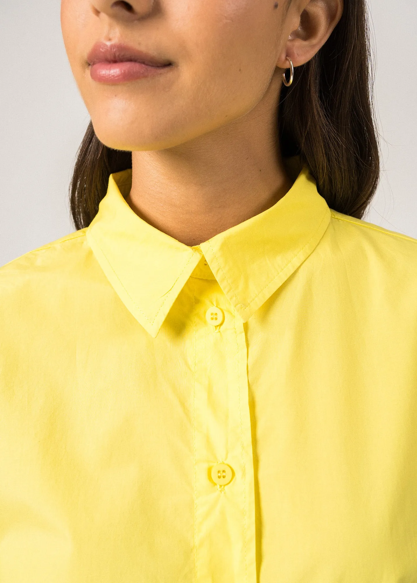 Robe chemise Coralie - en toile (ACIDULE)