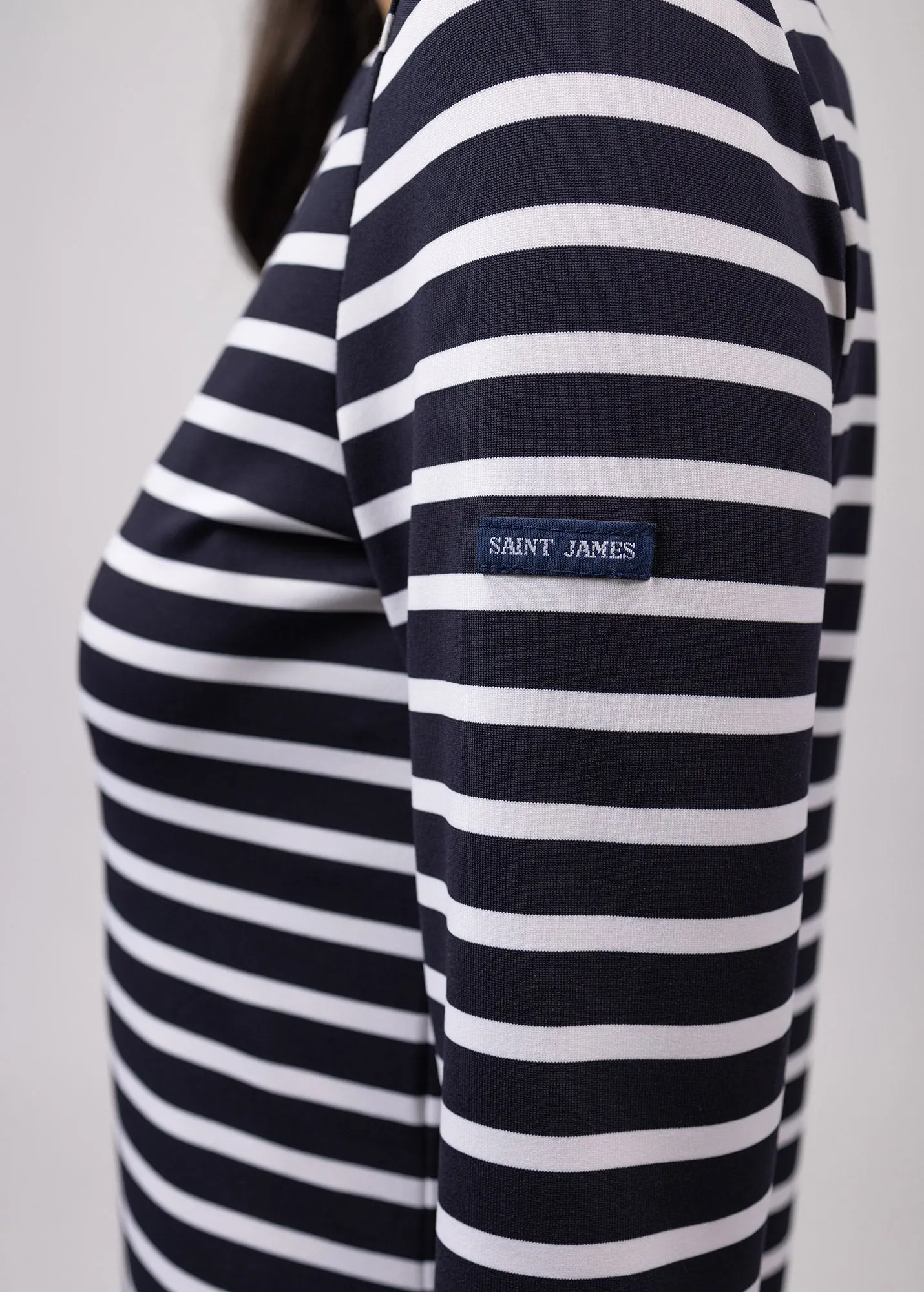 Robe marinire anti-UV Propriano -  manches 3/4 (NAVY/NEIGE)