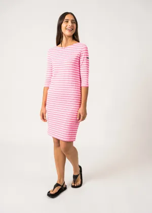 Robe marinire anti-UV Propriano -  manches 3/4 (NEON/NEIGE)