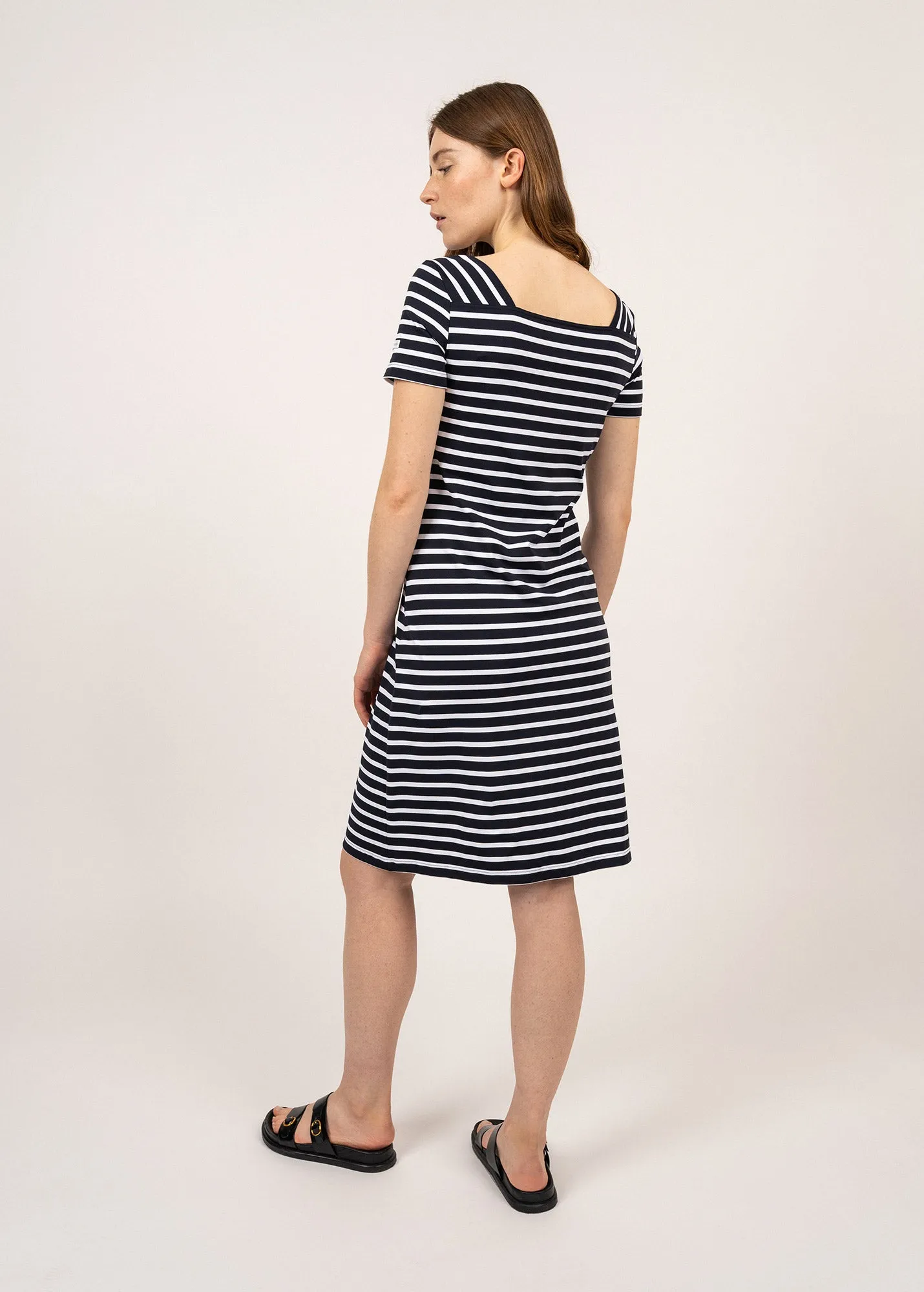 Robe marinire Tolde - anti-UV (NAVY/NEIGE)