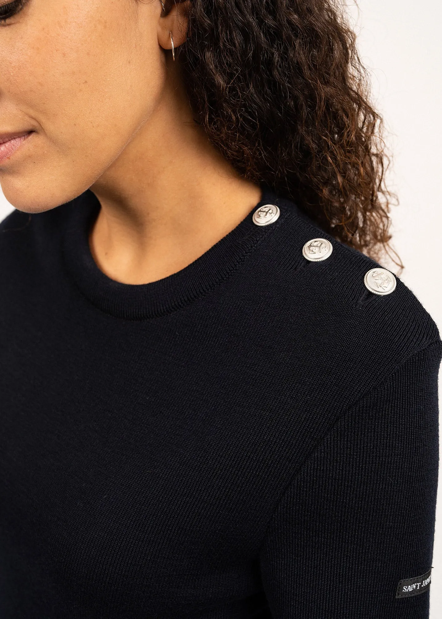 Robe pull Grande Mare - en laine (NAVY)