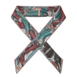 SABINA SAVAGE - KOINOBORI KARASU SILK RIBBON