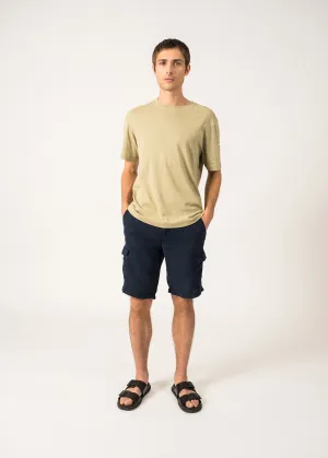 Short en lin Silas -  poches (MARINE)