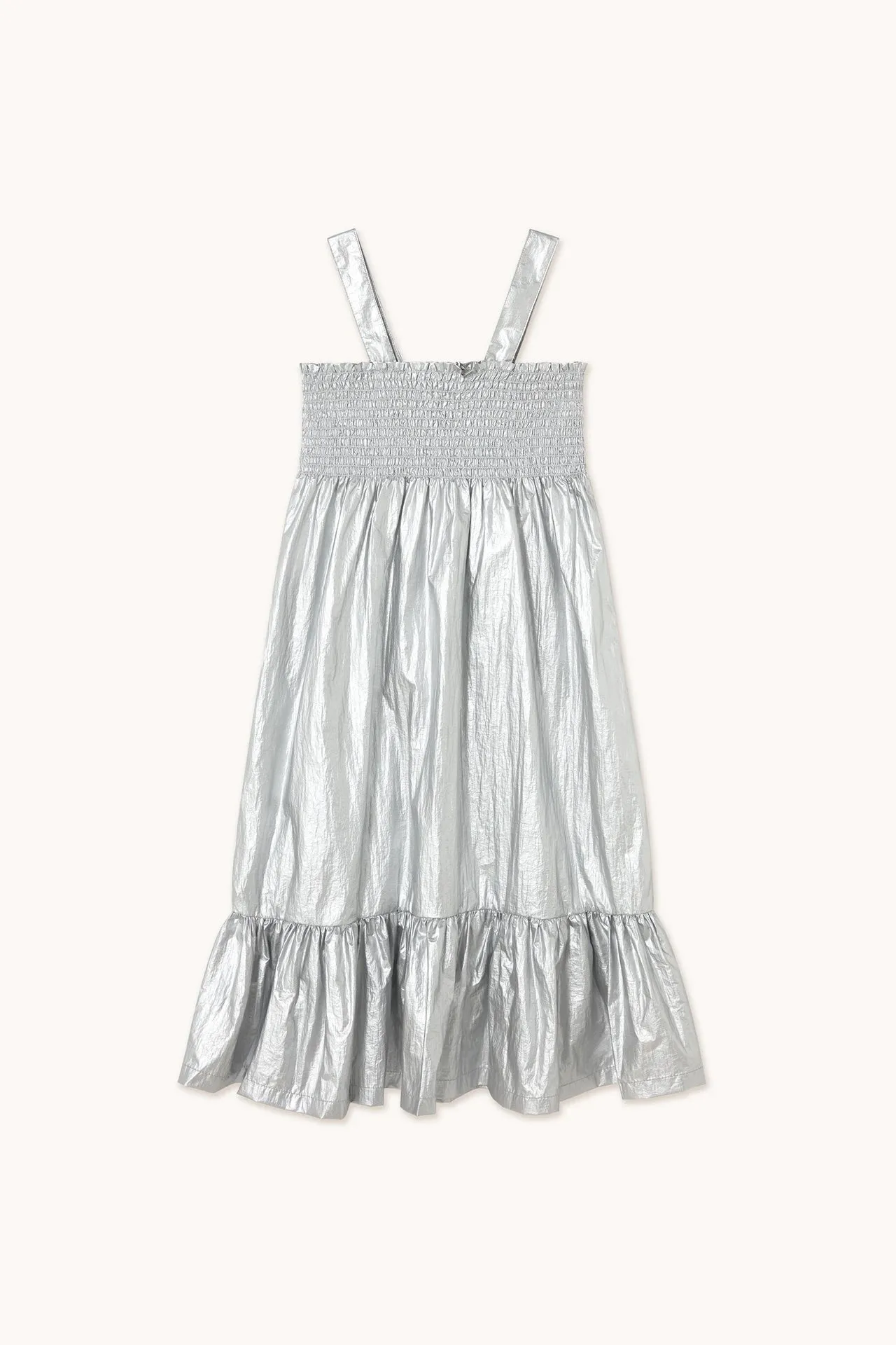 Silver Metallic Dress (Kids)