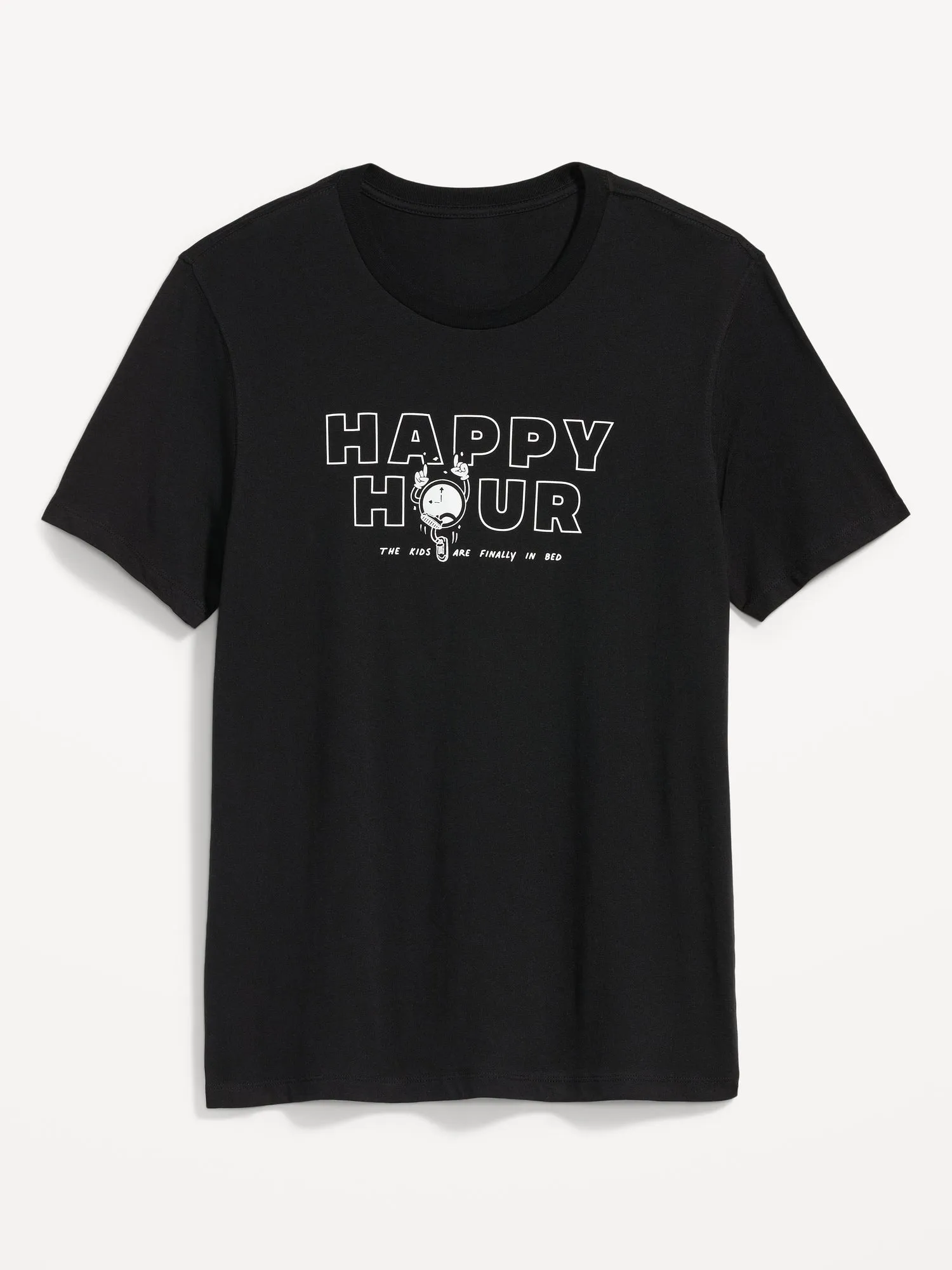 Soft-Washed Graphic T-Shirt For Men