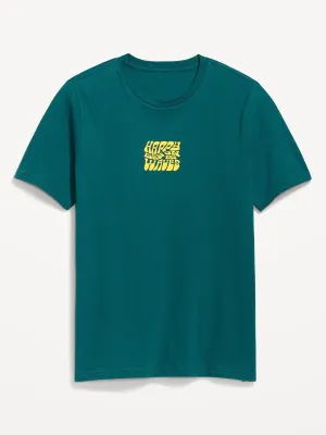 Soft-Washed Graphic T-Shirt for Men