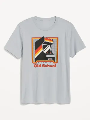 Soft-Washed Graphic T-Shirt for Men