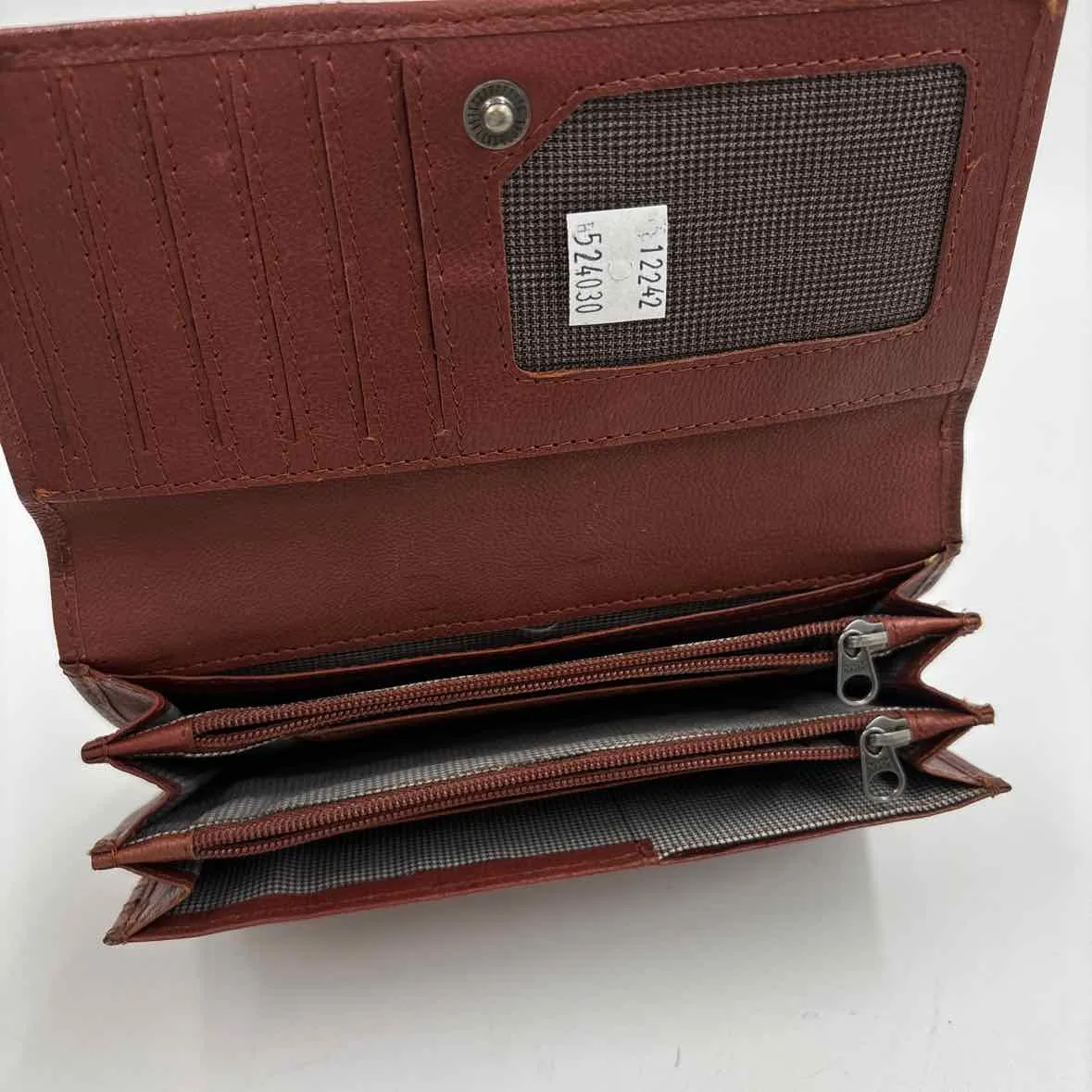 Spikes & Sparrow Women's Cognac Luxe Solid Wallet