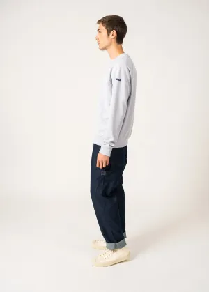 Sweat basique Joe - en coton (GRIS CHINE)