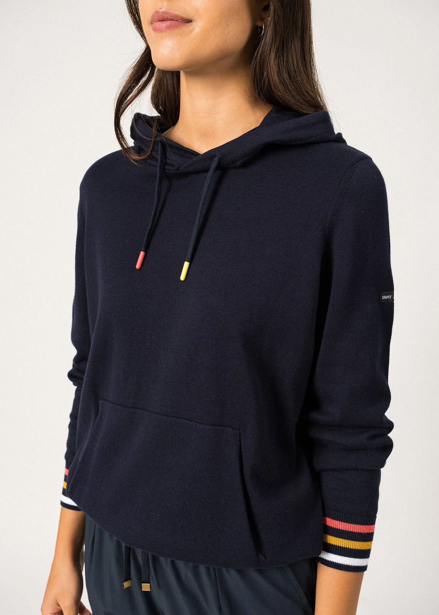 Sweat  capuche Naples - en molleton (MARINE)