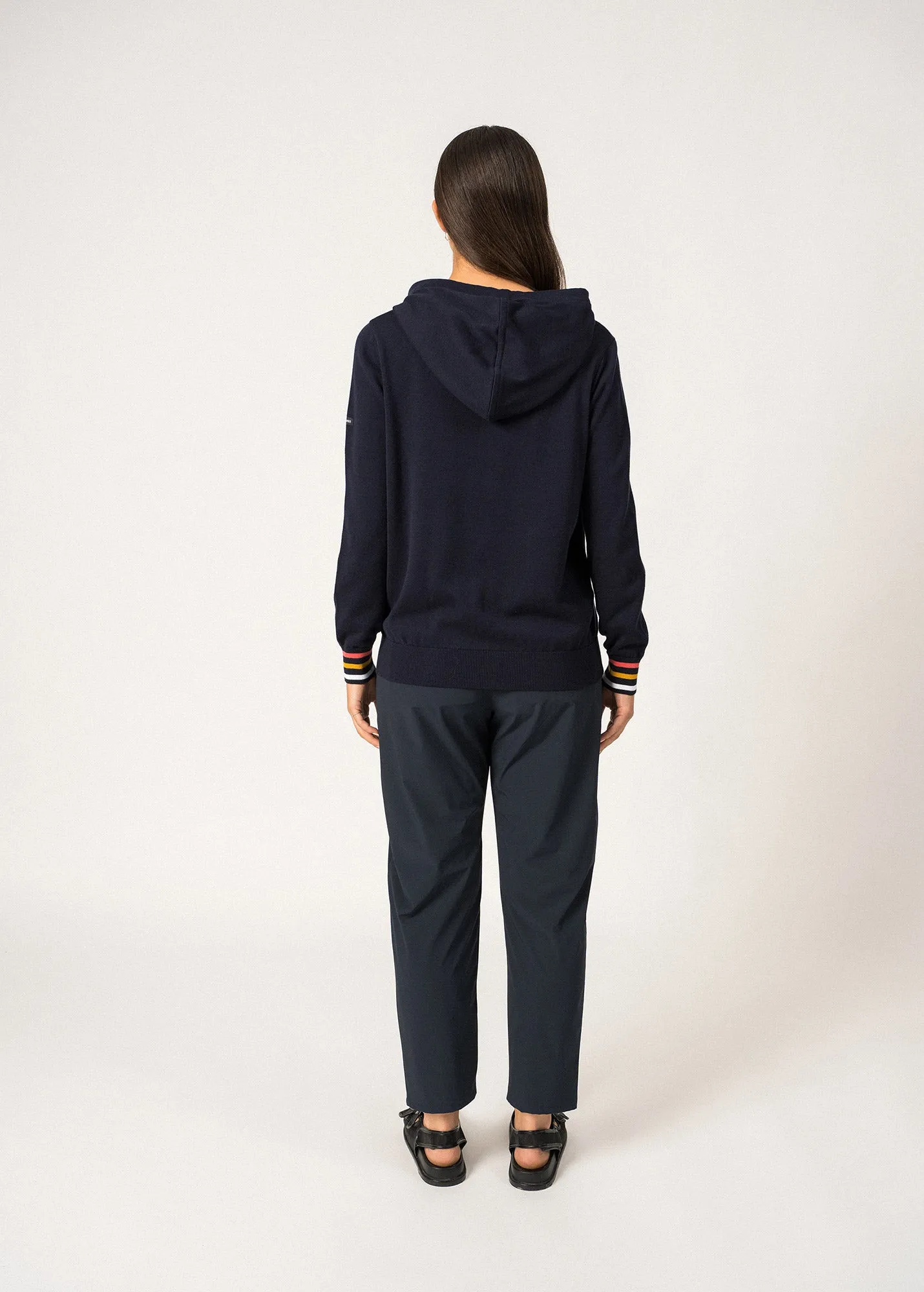 Sweat  capuche Naples - en molleton (MARINE)