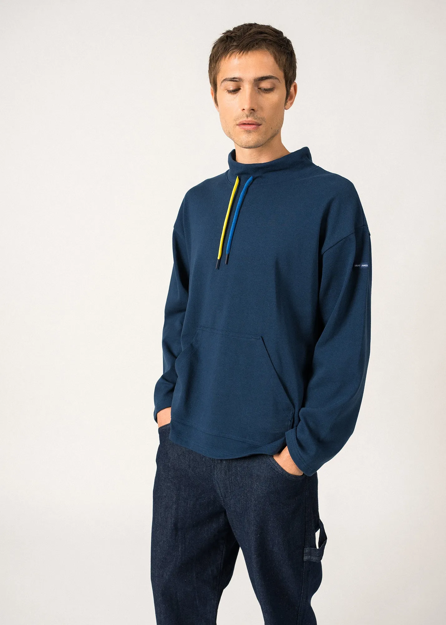 Sweat Horizon Rdit - en coton card (MARINE)