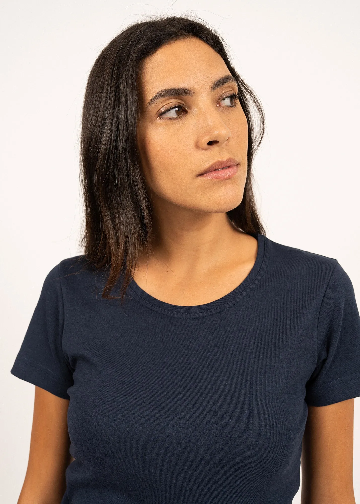T-shirt Ajaccio - en coton (MARINE)