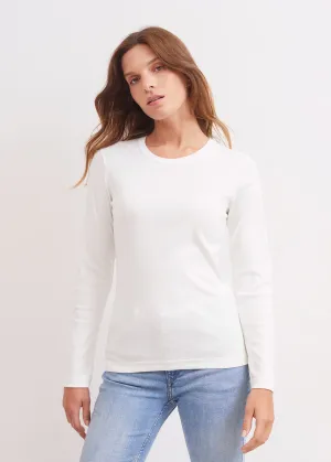 T-shirt Celina - en coton (ECUME)