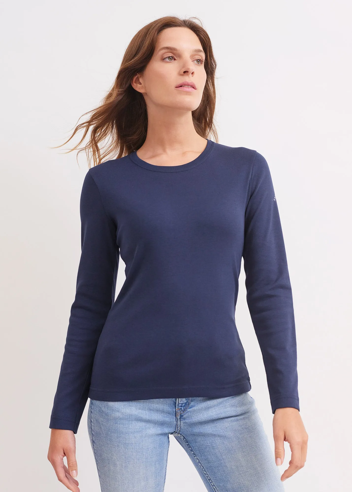 T-shirt Celina - en coton (MARINE)