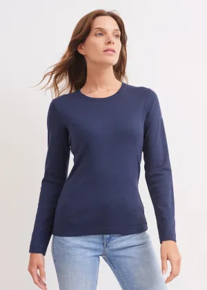 T-shirt Celina - en coton (MARINE)
