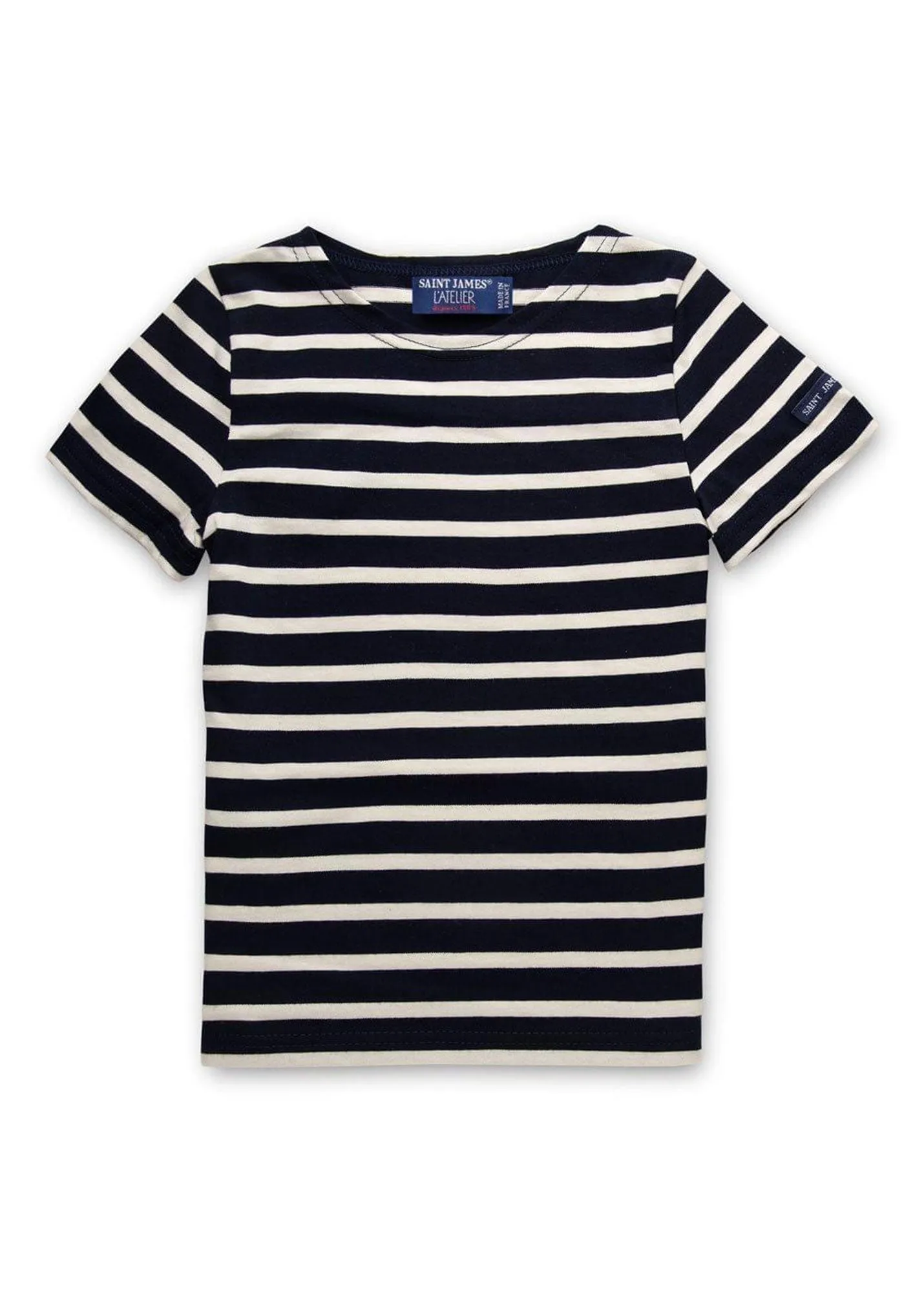 T-shirt marinire enfant Levant - en coton lger (MARINE/ECRU)