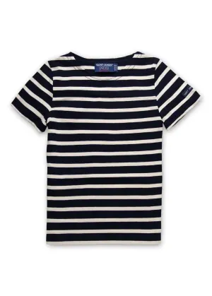 T-shirt marinire enfant Levant - en coton lger (MARINE/ECRU)
